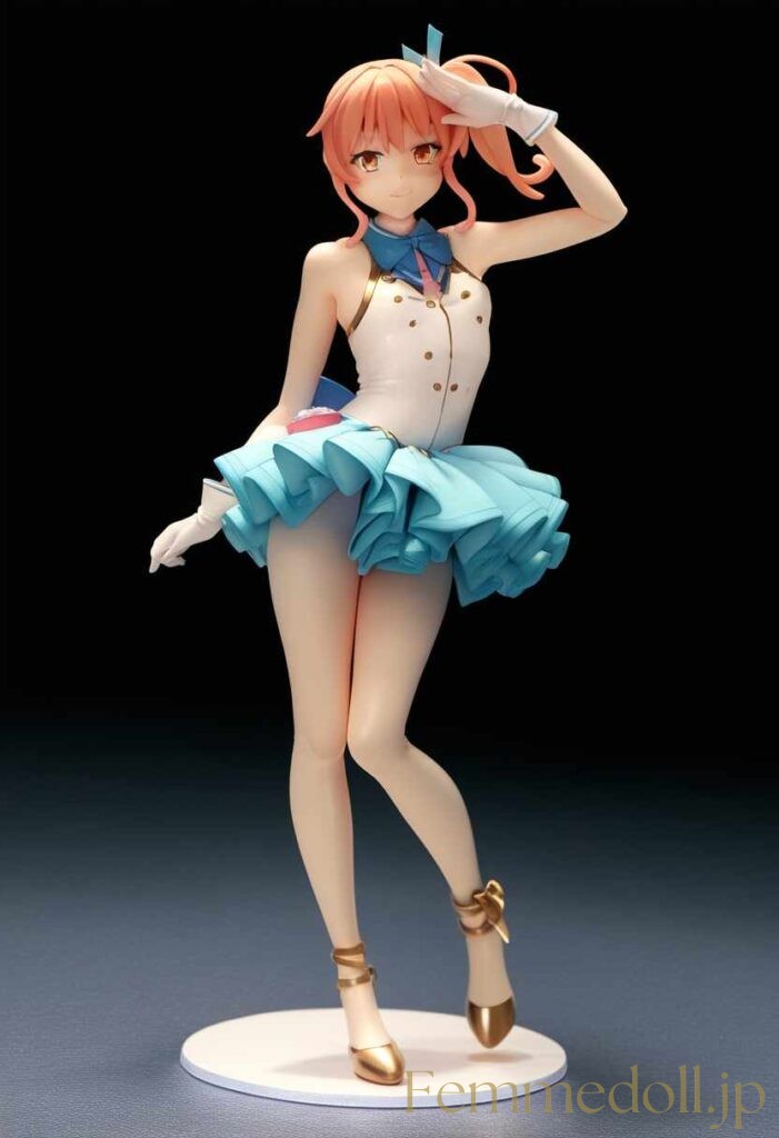 【エロ画像】アイドル風エロフィギュアのAIイラスト 30枚目