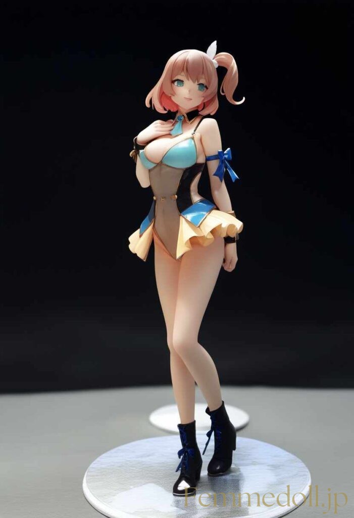 【エロ画像】アイドル風エロフィギュアのAIイラスト 5枚目