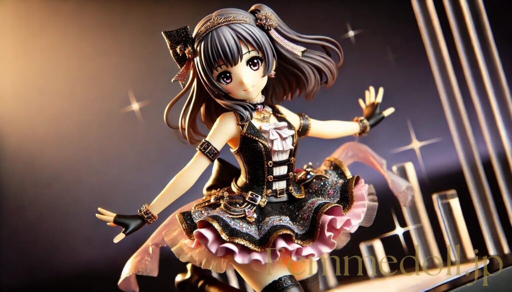 アイドル姿の美少女フィギュア風AIイラスト 24枚目
