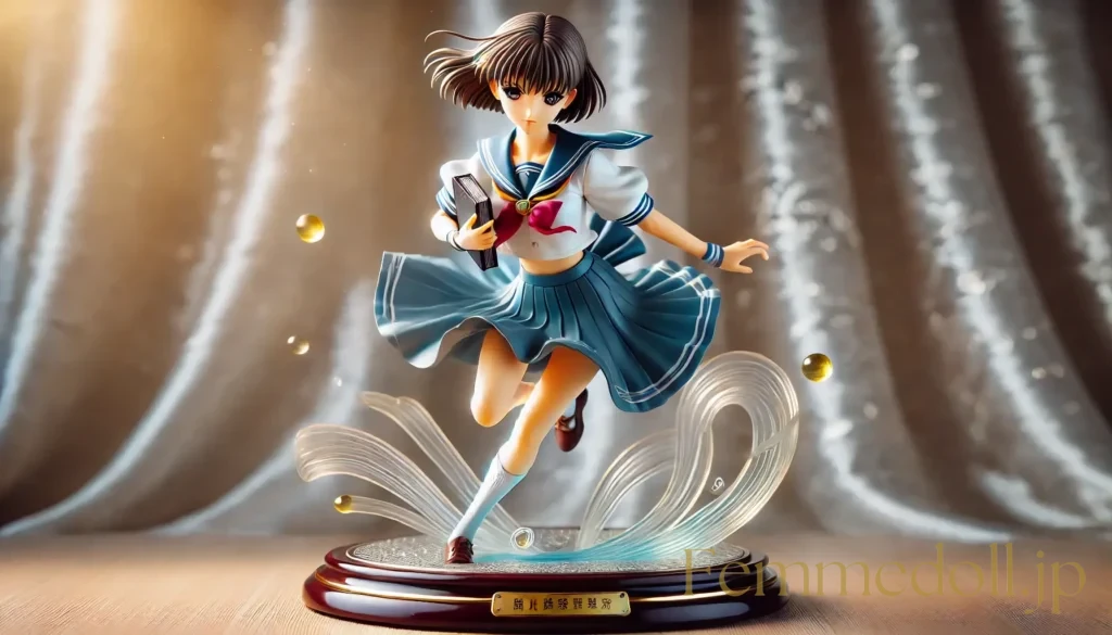 セーラー服美少女フィギュア風のAIイラスト 6枚目