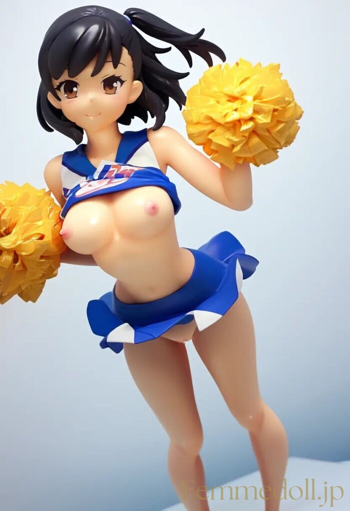 【エロ画像】　チアガールのエロフィギュア風AIイラスト 20枚目