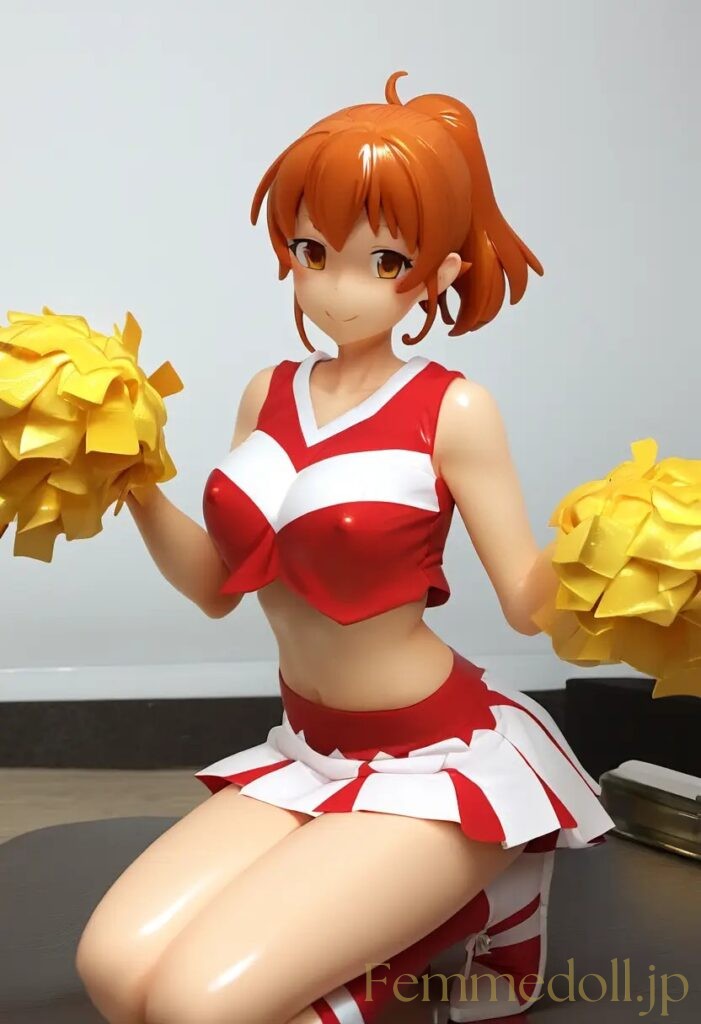 【エロ画像】　チアガールのエロフィギュア風AIイラスト 25枚目