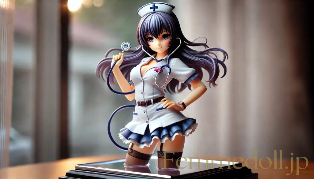 ナース美少女フィギュア風のAIイラスト 17枚目