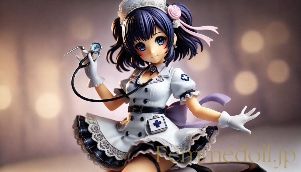 ナース美少女フィギュア風のAIイラスト 28枚目