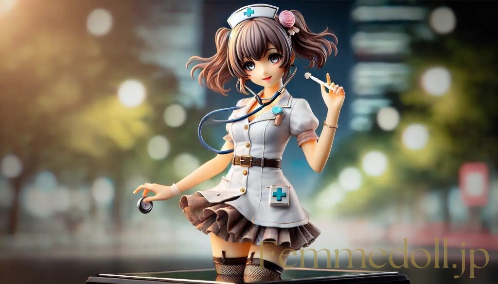 ナース美少女フィギュア風のAIイラスト 23枚目