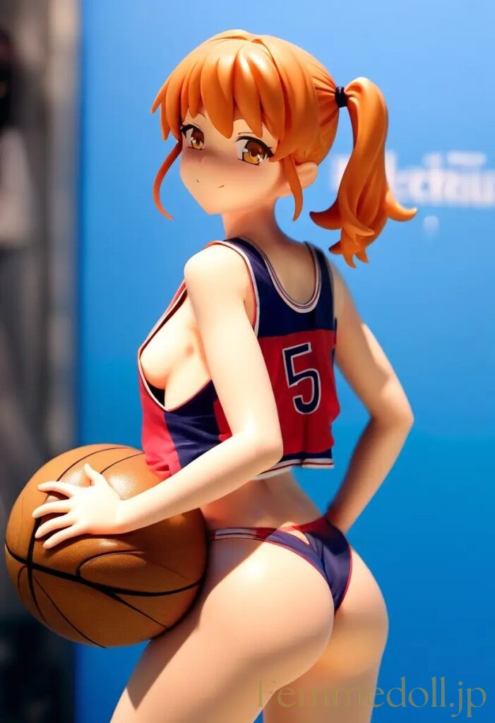 【エロ画像】　バスケ女子のエロフィギュア風AIイラスト 16枚目
