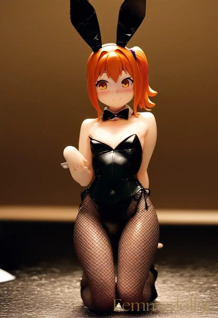 【エロ画像】　バニーガール衣装の美少女エロフィギュア風AIイラスト 14枚目