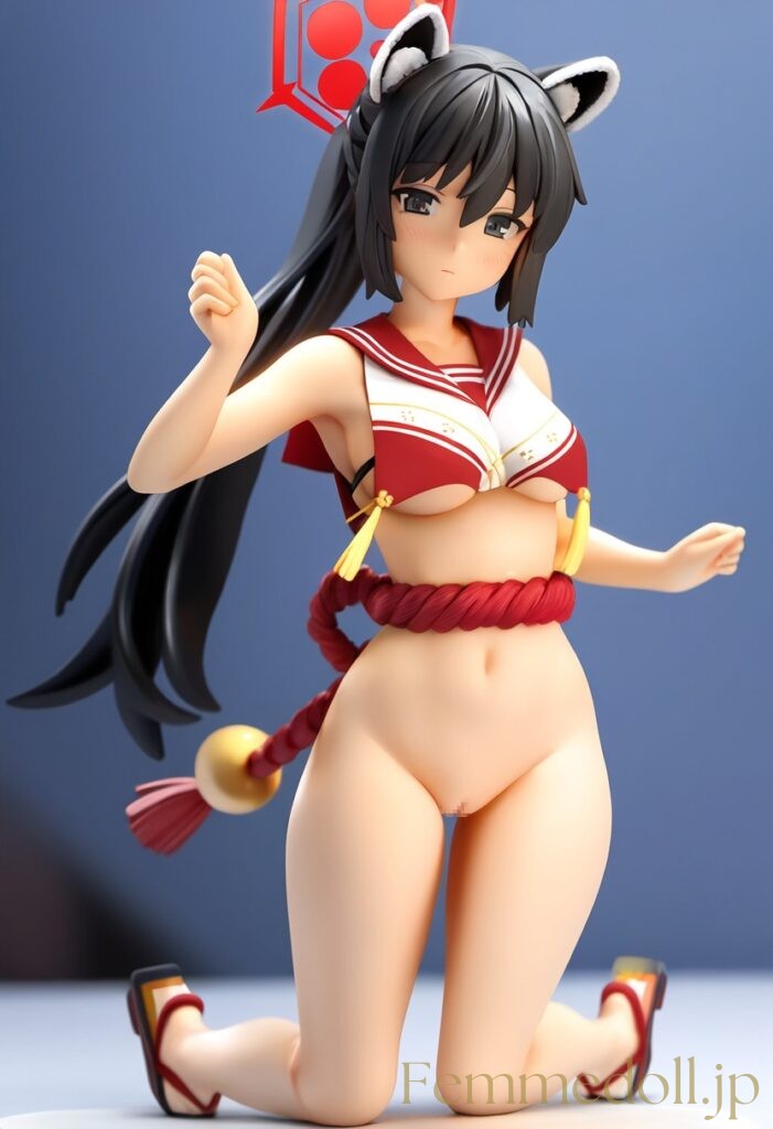 【エロ画像】ブルーアーカイブのフィギュア風AIイラスト没画像まとめ2 21枚目