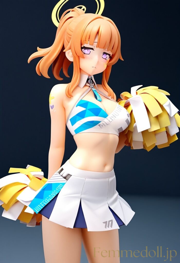 【エロ画像】ブルーアーカイブのフィギュア風AIイラスト没画像まとめ2 12枚目