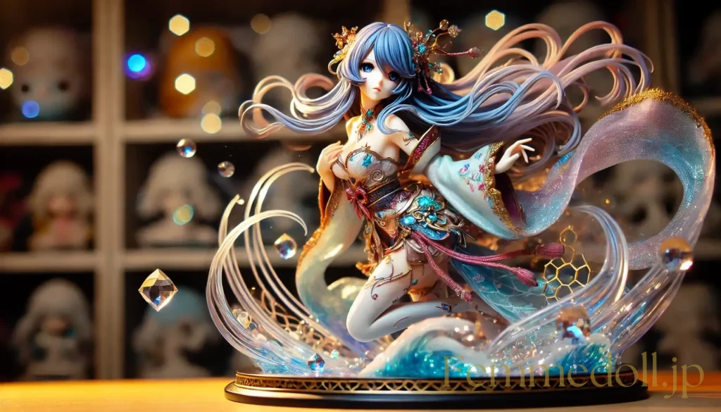 ミニスカ美少女フィギュア風のAIイラスト 16枚目