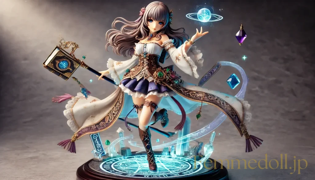 ミニスカ美少女フィギュア風のAIイラスト 26枚目