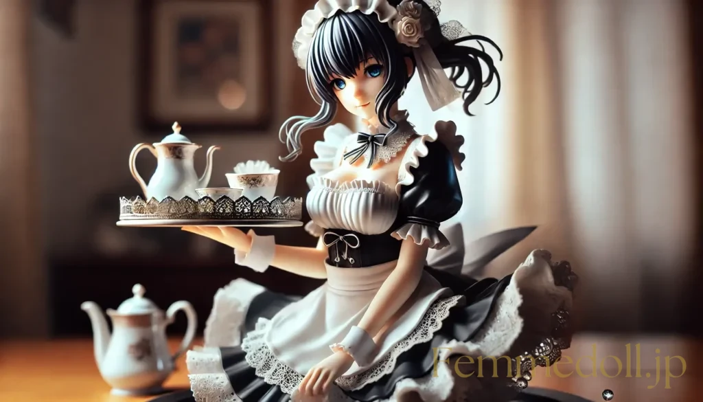 メイド美少女フィギュア風のAIイラスト 10枚目