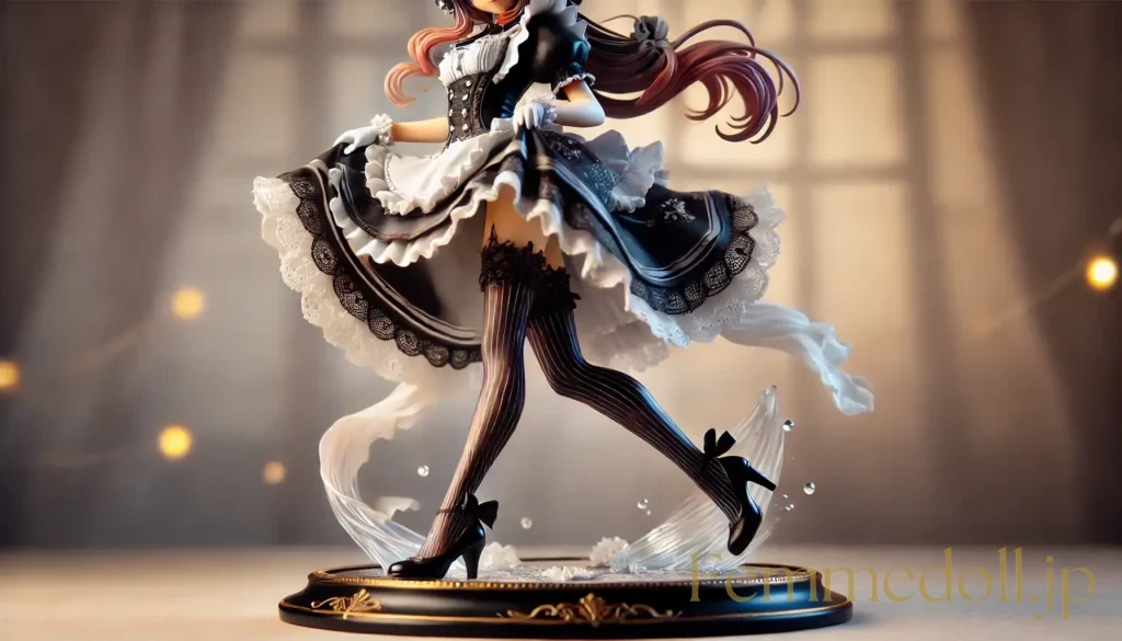 メイド美少女フィギュア風のAIイラスト 28枚目