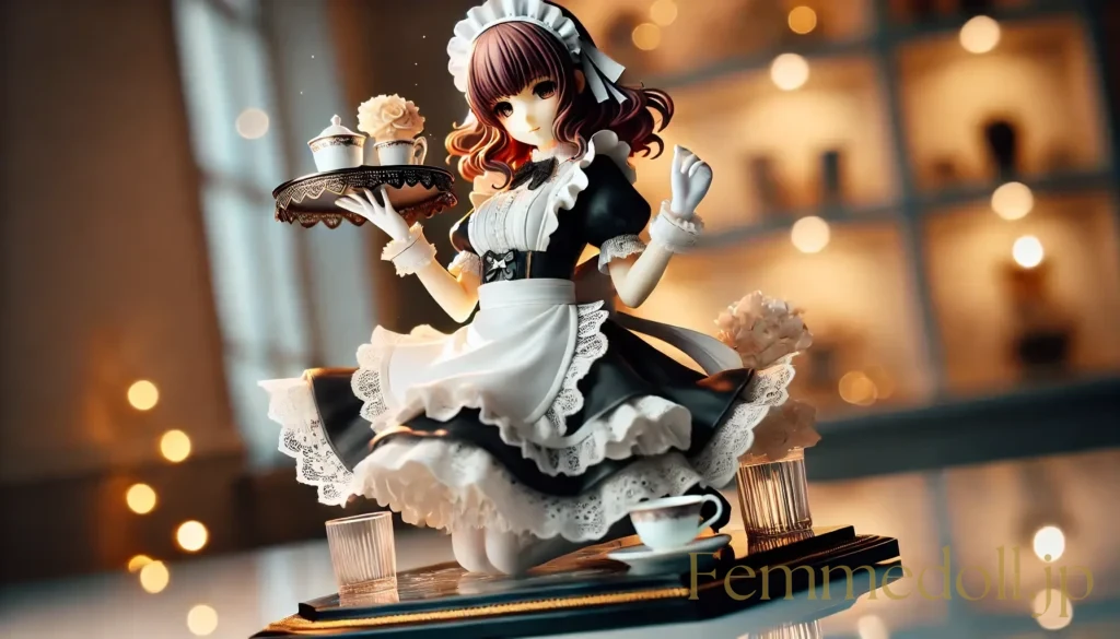 メイド美少女フィギュア風のAIイラスト 22枚目