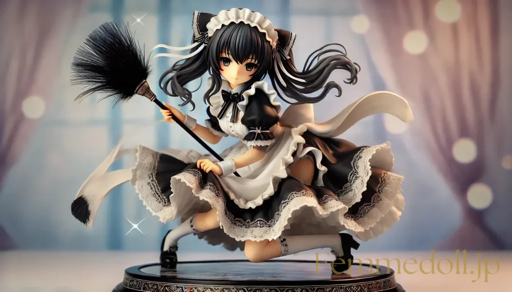 メイド美少女フィギュア風のAIイラスト 23枚目