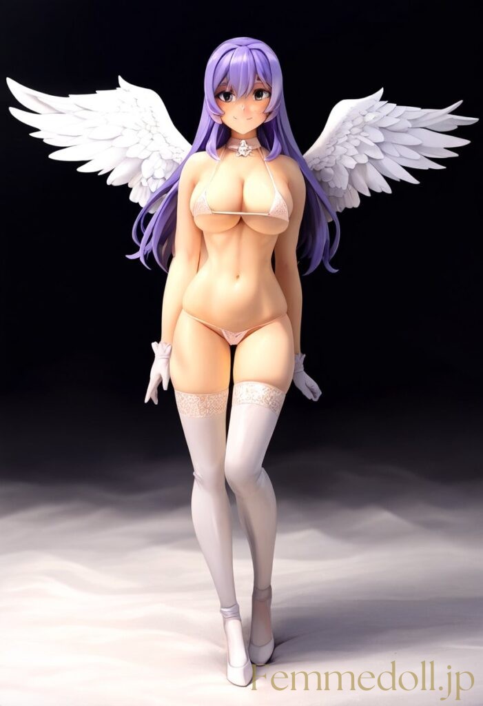 【エロ画像】　むっちりドスケベ天使のエロフィギュア風AIイラスト 22枚目