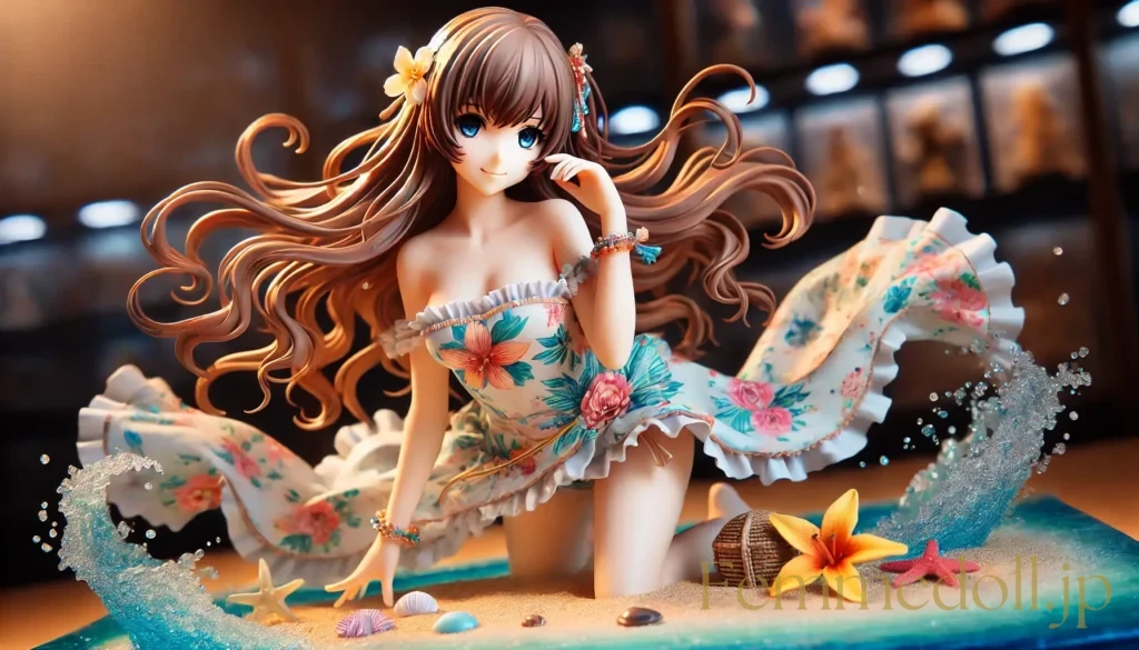 水着美少女フィギュア風のAIイラスト 23枚目