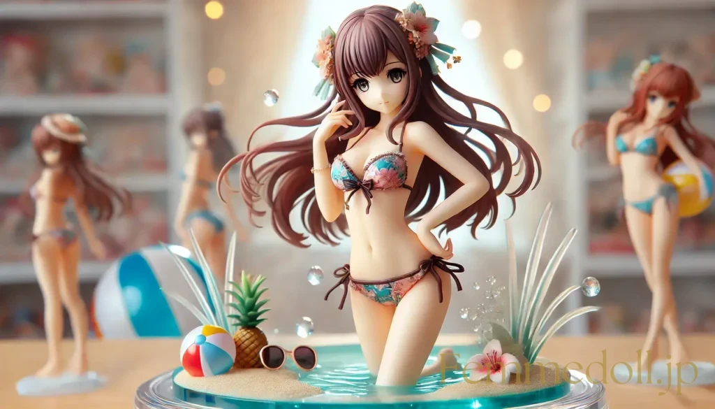水着美少女フィギュア風のAIイラスト 19枚目