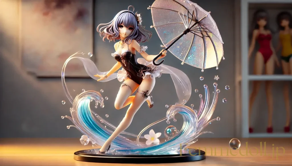 水着美少女フィギュア風のAIイラスト 26枚目