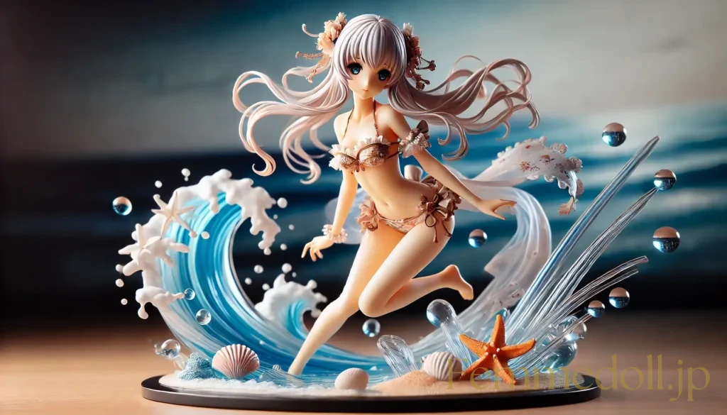 水着美少女フィギュア風のAIイラスト 24枚目