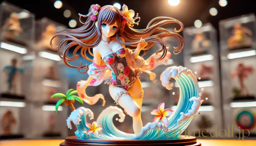 水着美少女フィギュア風のAIイラスト 27枚目