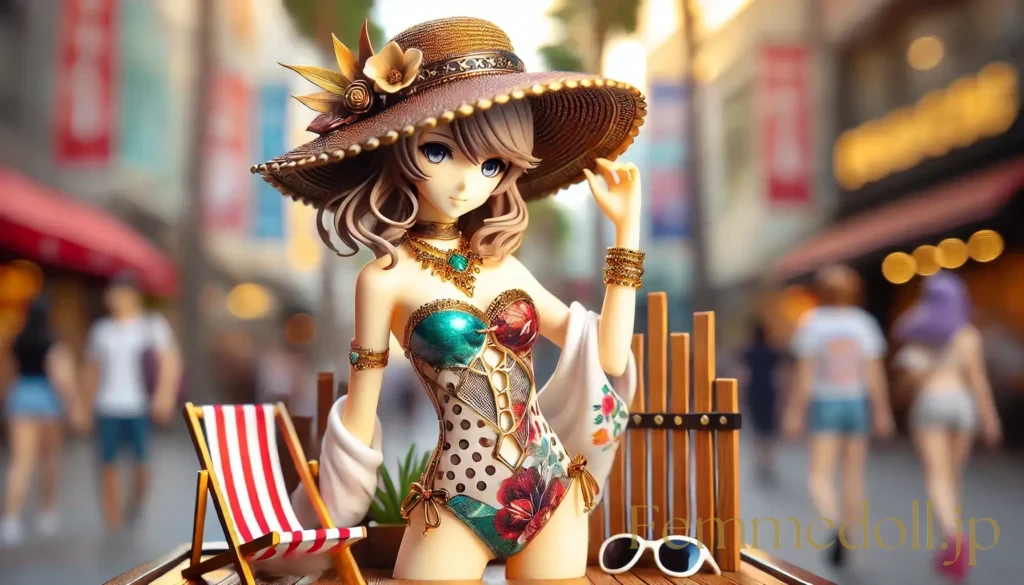 水着美少女フィギュア風のAIイラスト 29枚目