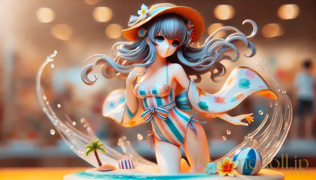 水着美少女フィギュア風のAIイラスト 16枚目