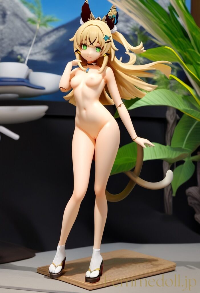 【エロ画像】原神 綺良々のフィギュア風AIイラスト 36枚目