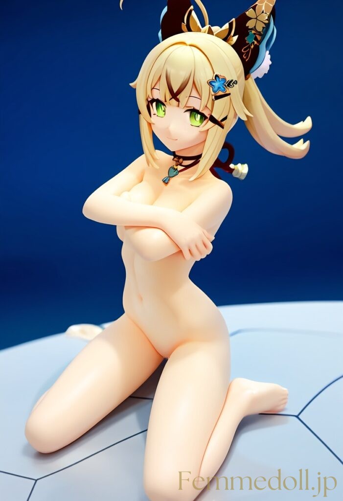 【エロ画像】原神 綺良々のフィギュア風AIイラスト 1枚目