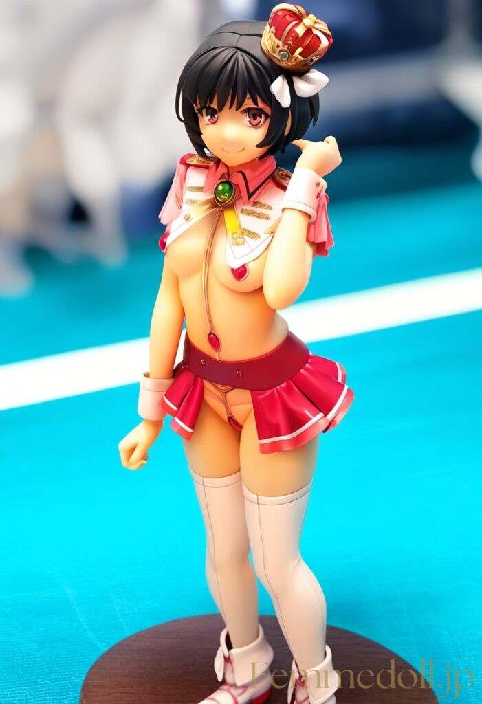 【エロ画像】肌面積が多くてスケベな服をきた女の子のフィギュア風AIイラスト2 3枚目