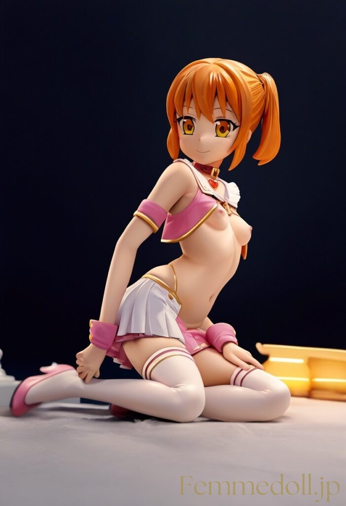 【エロ画像】肌面積が多くてスケベな服をきた女の子のフィギュア風AIイラスト2 15枚目