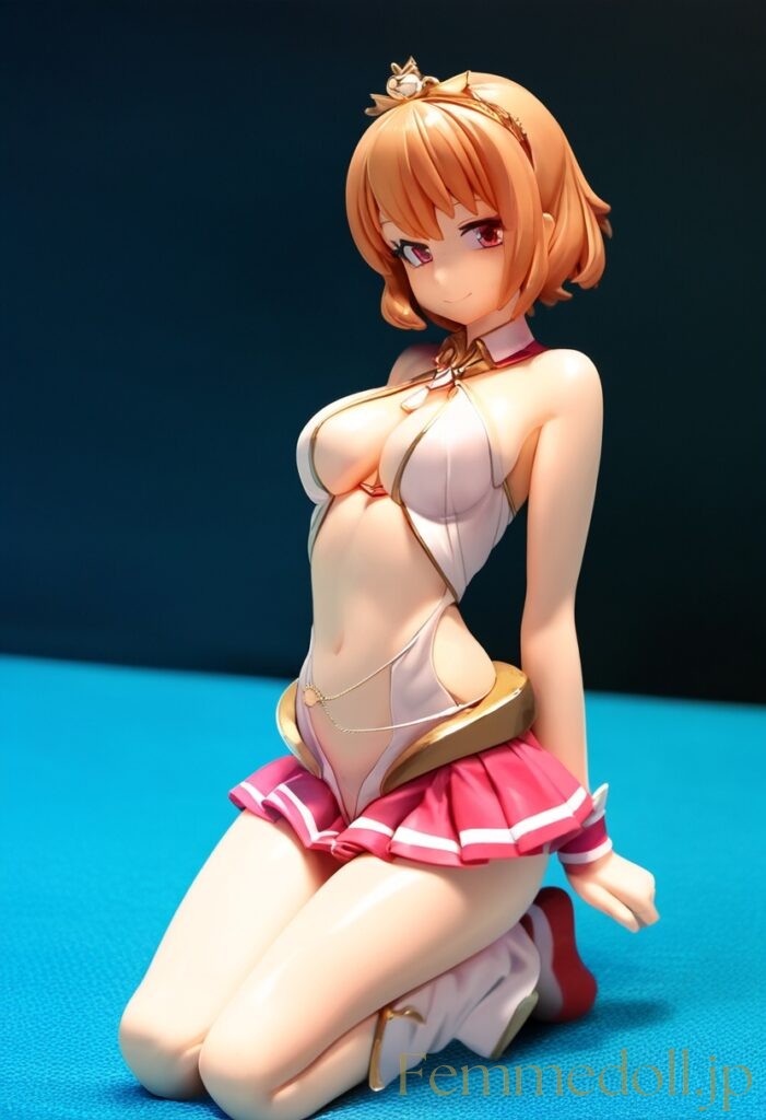 【エロ画像】肌面積が多くてスケベな服をきた女の子のフィギュア風AIイラスト2 17枚目