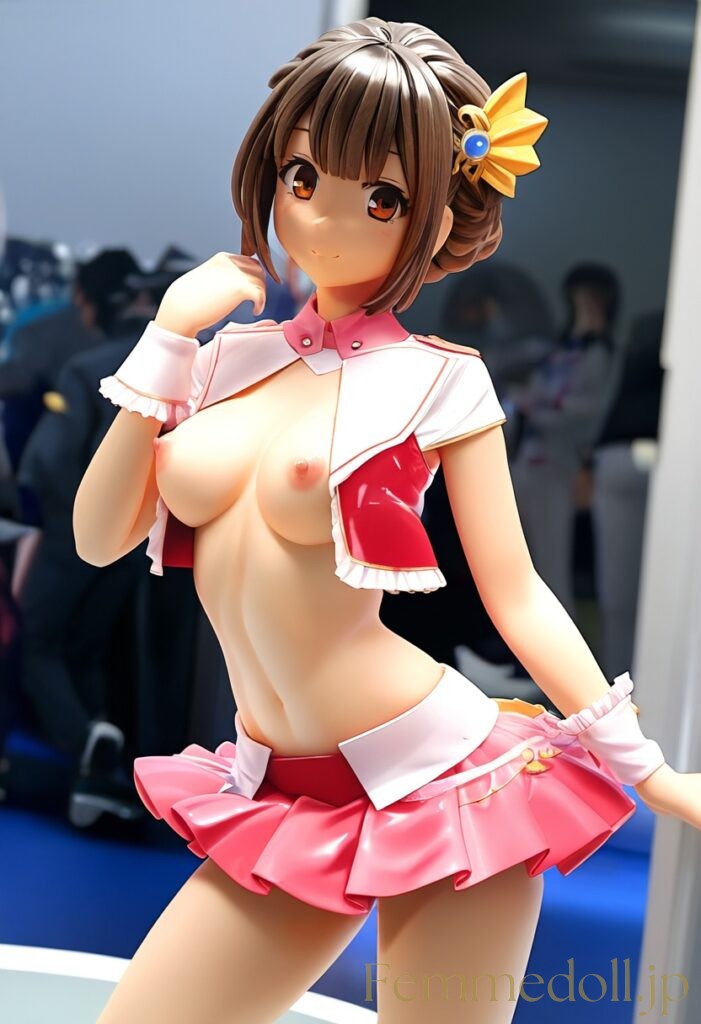 【エロ画像】肌面積が多くてスケベな服をきた女の子のフィギュア風AIイラスト2 27枚目