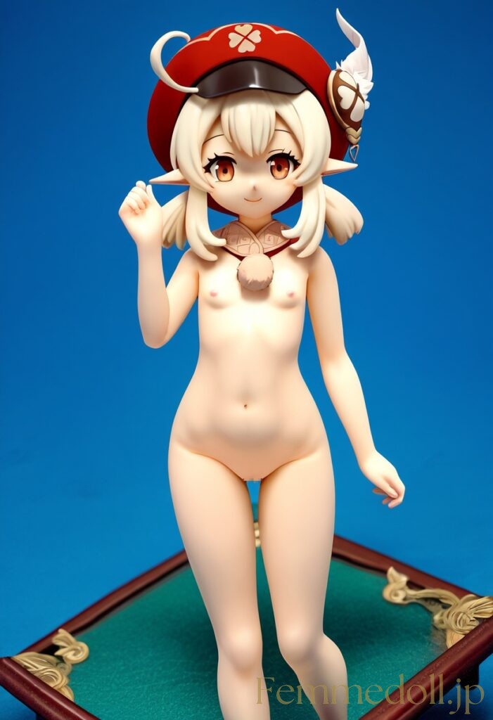 【エロ画像】原神 クレーのフィギュア風AIイラスト 9枚目