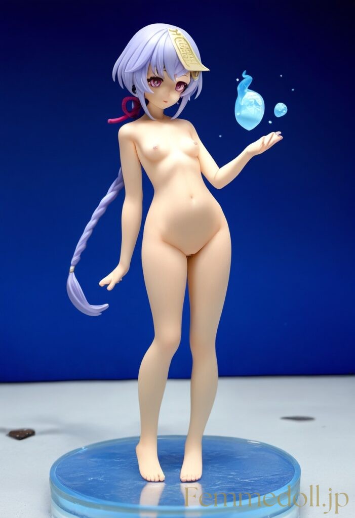 【エロ画像】原神 七七のフィギュア風AIイラスト 18枚目