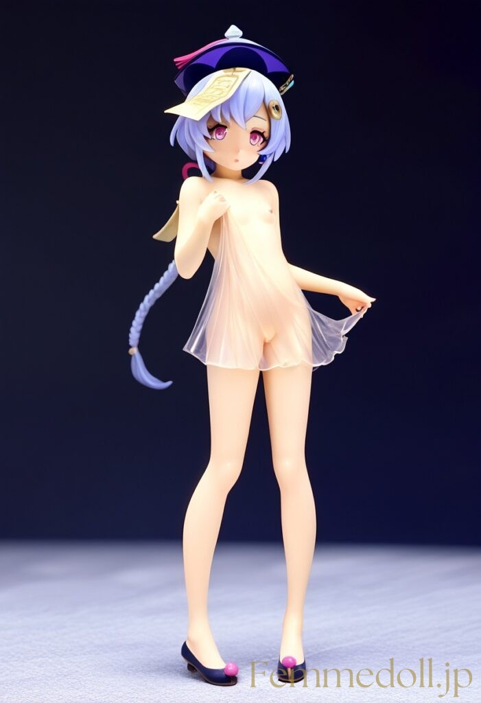 【エロ画像】原神 七七のフィギュア風AIイラスト 23枚目