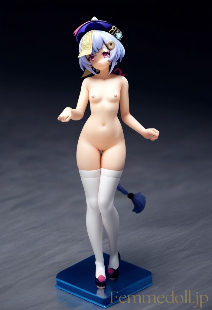 【エロ画像】原神 七七のフィギュア風AIイラスト 27枚目