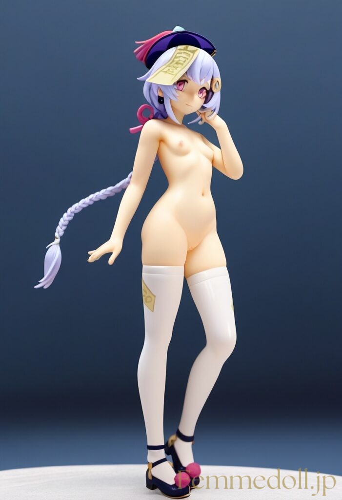 【エロ画像】原神 七七のフィギュア風AIイラスト 8枚目