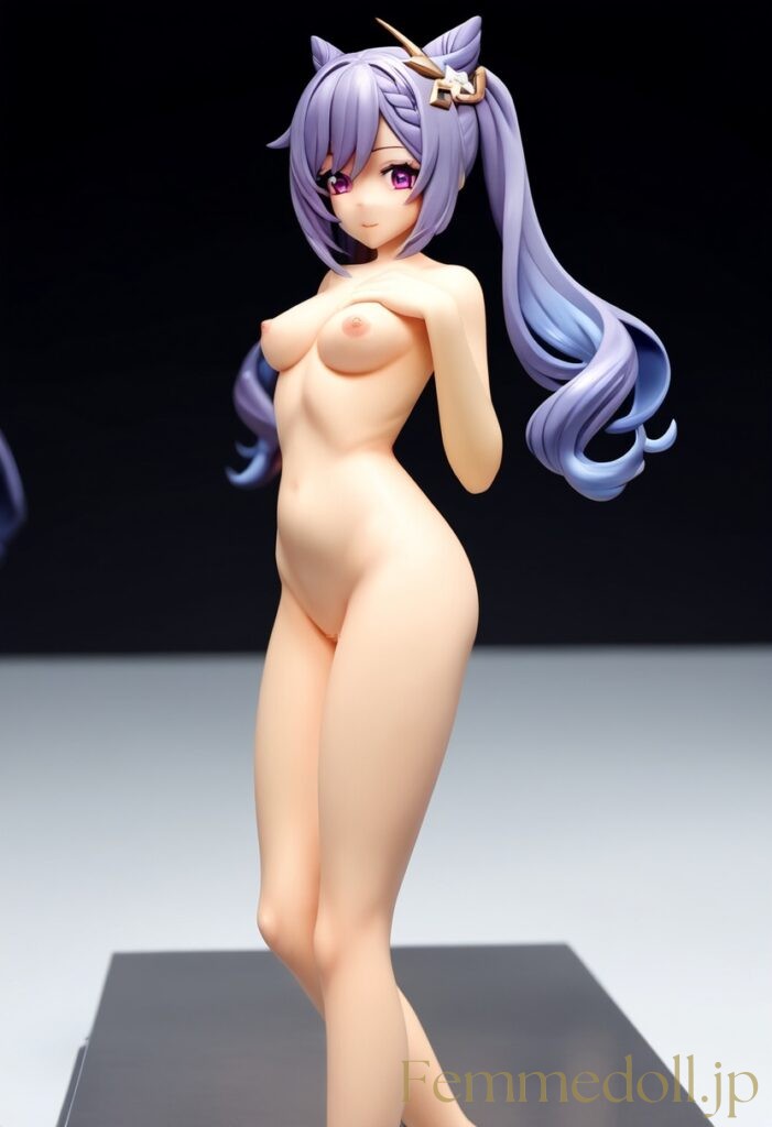 【エロ画像】原神 刻晴のフィギュア風AIイラスト1 12枚目