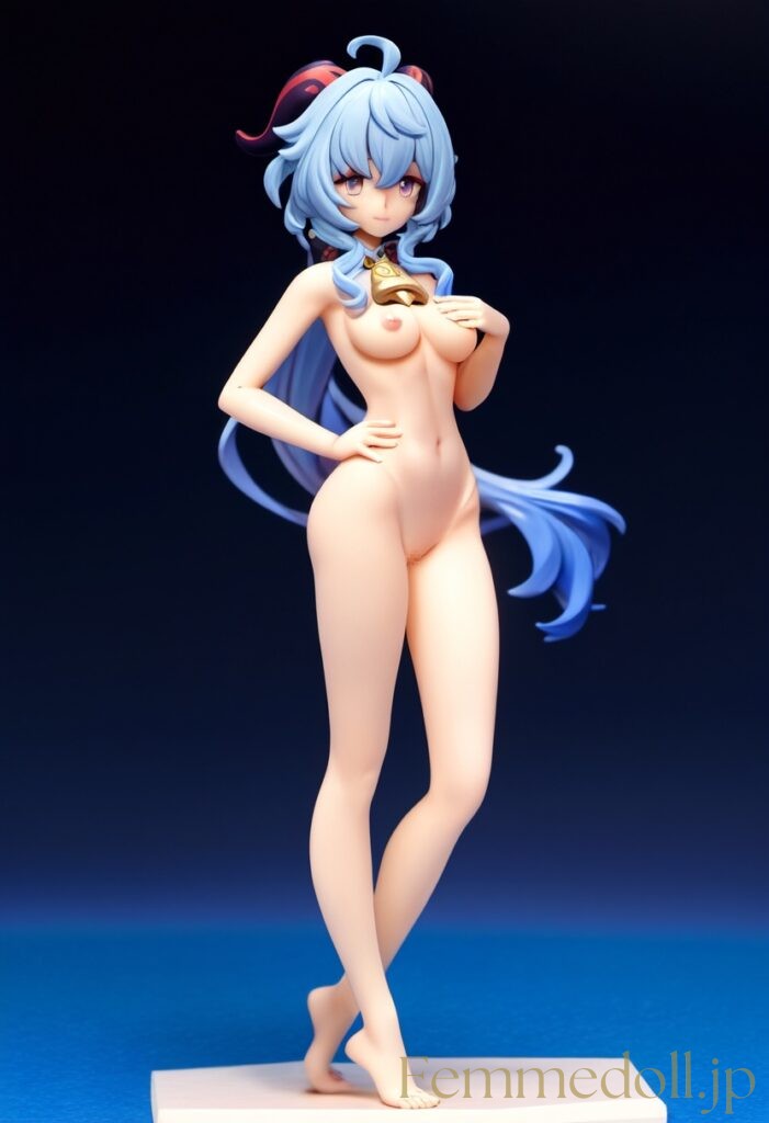 【エロ画像】原神 甘雨のフィギュア風AIイラスト2 8枚目