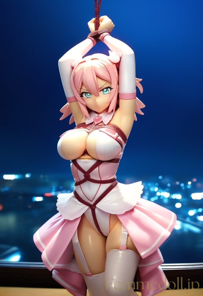 魔法少女が悪の組織に捕まっちゃった風のエロフィギュアAIイラスト 30枚目