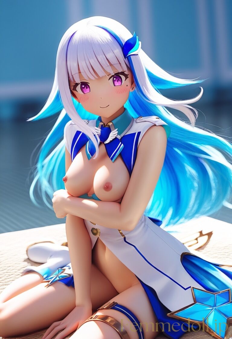 【エロ画像】Vtuber リゼ・ヘルエスタのフィギュア風AIイラスト