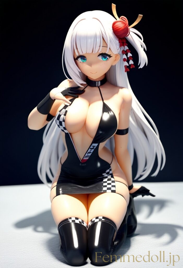 アズールレーン　翔鶴(RQ)のフィギュア風エロ画像