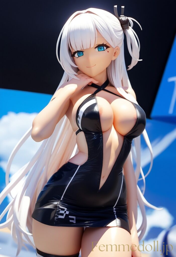 アズールレーン　翔鶴(RQ)のフィギュア風エロ画像 1枚目
