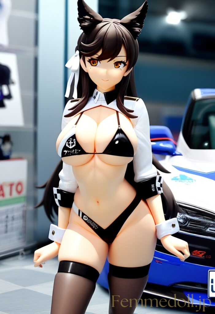 アズールレーン　愛宕(RQ)のフィギュア風エロ画像 17枚目