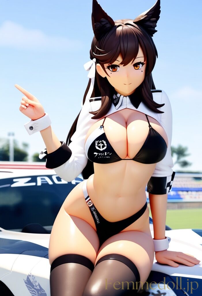 アズールレーン　愛宕(RQ)のフィギュア風エロ画像 22枚目