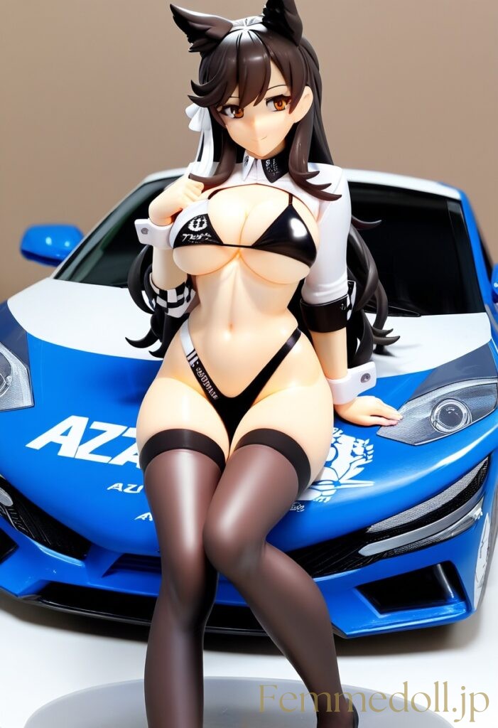 アズールレーン　愛宕(RQ)のフィギュア風エロ画像 28枚目