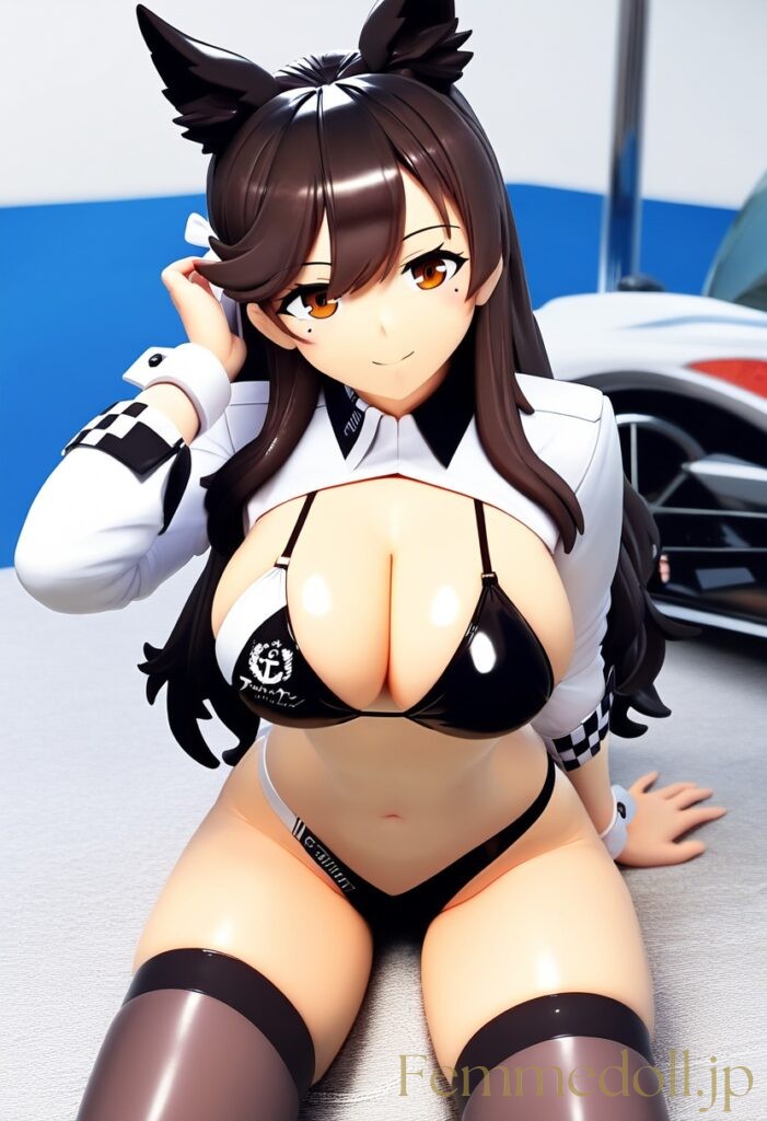 アズールレーン　愛宕(RQ)のフィギュア風エロ画像 24枚目