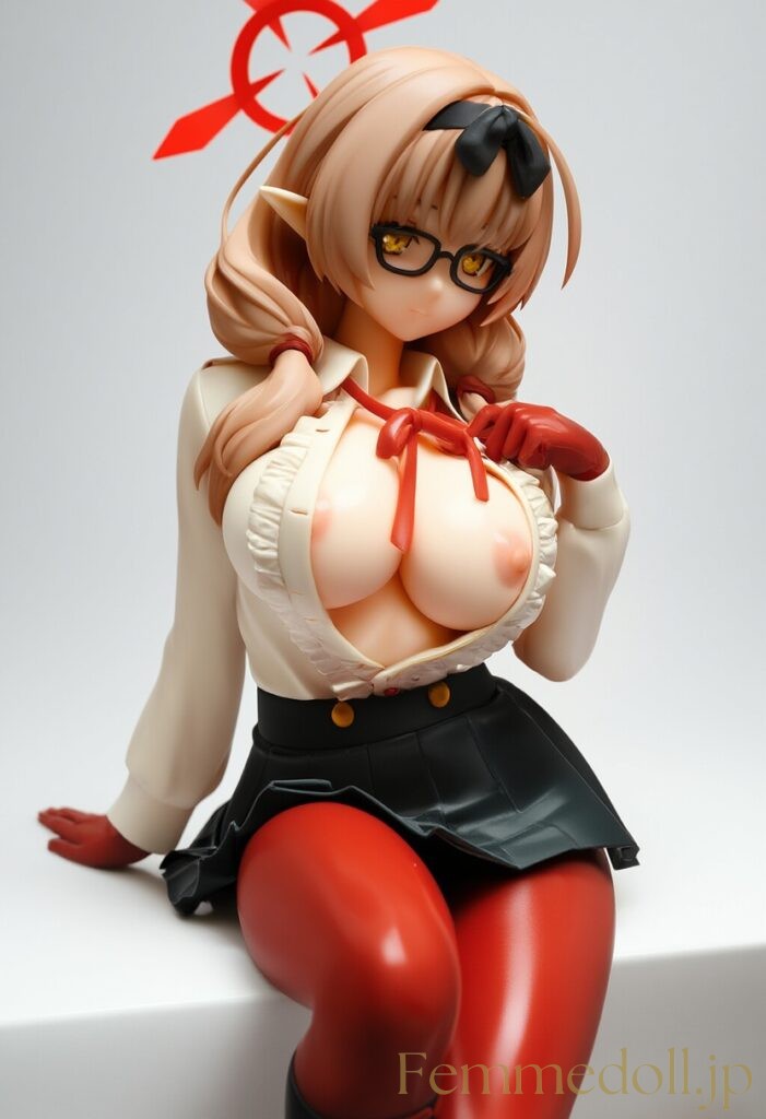 【エロ画像】ブルーアーカイブ チナツのフィギュア風AIイラスト 19枚目