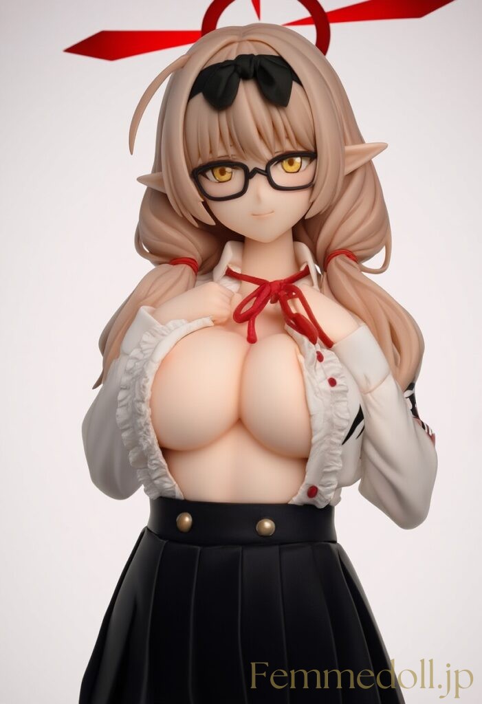 【エロ画像】ブルーアーカイブ チナツのフィギュア風AIイラスト 10枚目